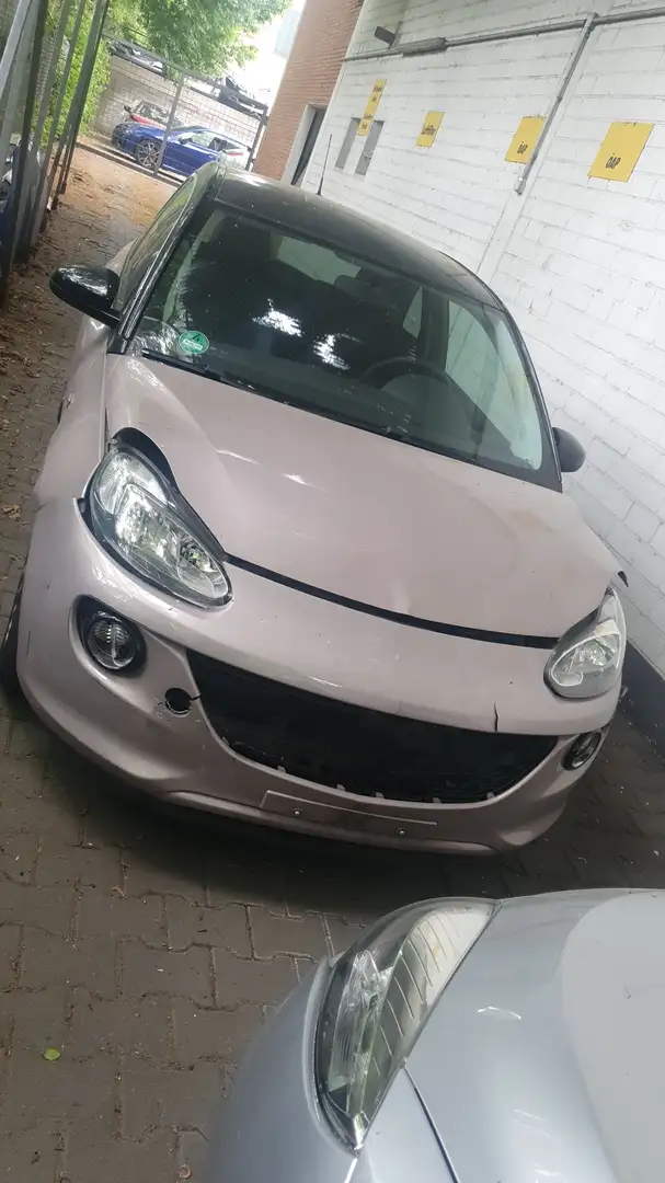 Opel Adam Jam+2Hand-Scheckheft+nur 49Km+Fahrbereit +gepflegt Mauve - 2