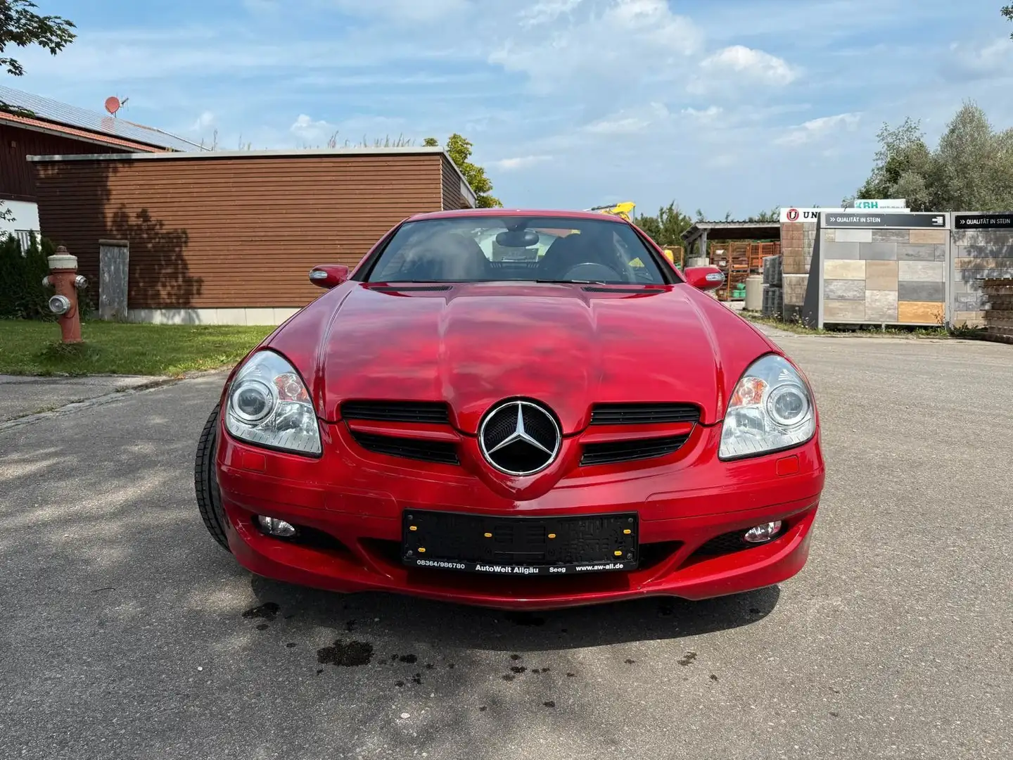 Mercedes-Benz SLK 350 V6 Navi Leder*Bi-Xenon*Harman Kardon*PDC Rot - 2