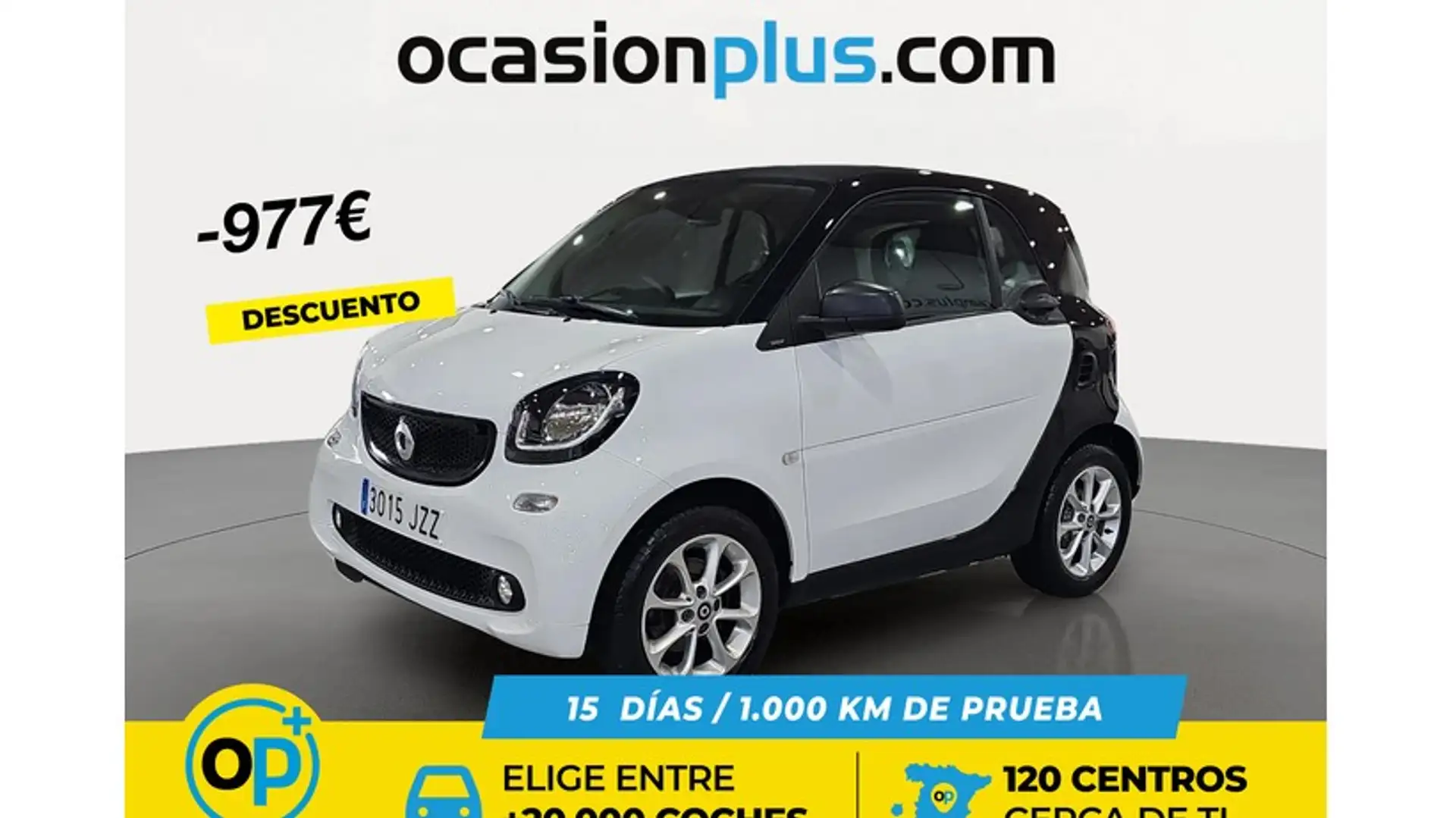 smart forTwo Coupé 52 Passion Blanco - 1