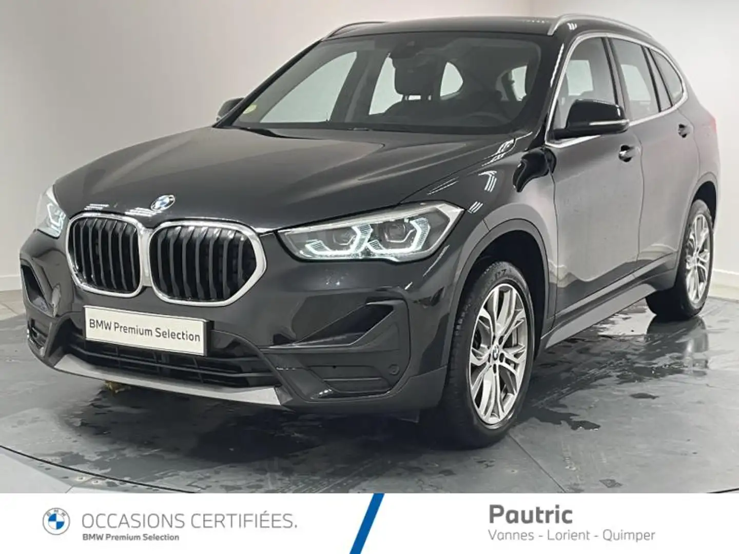 BMW X1 sDrive18dA 150ch Business Design Noir - 1