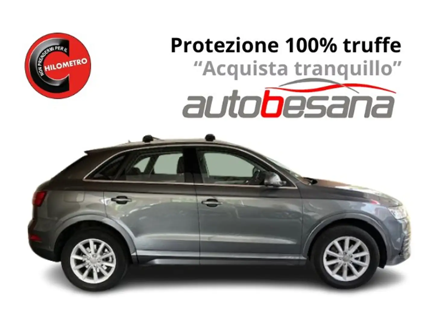 Audi Q3 2.0 tdi 120cv Grigio - 1