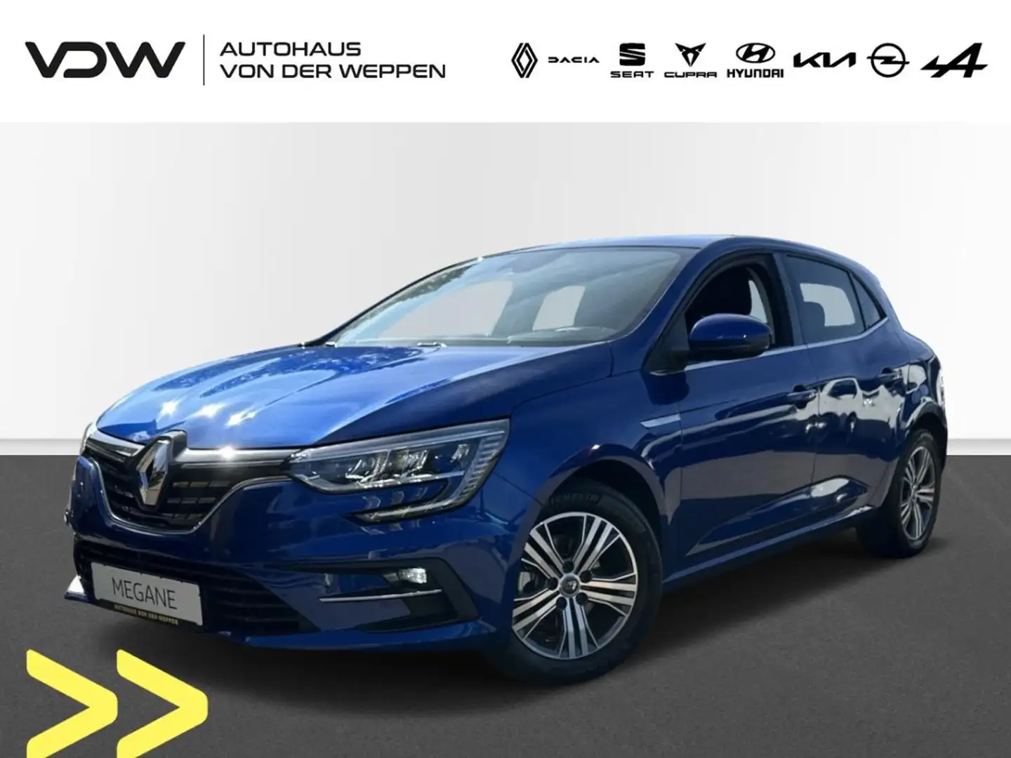 Renault Megane Intens TCe 140 EDC*LED*CAM*EASYLINK*SHZ Blau - 1