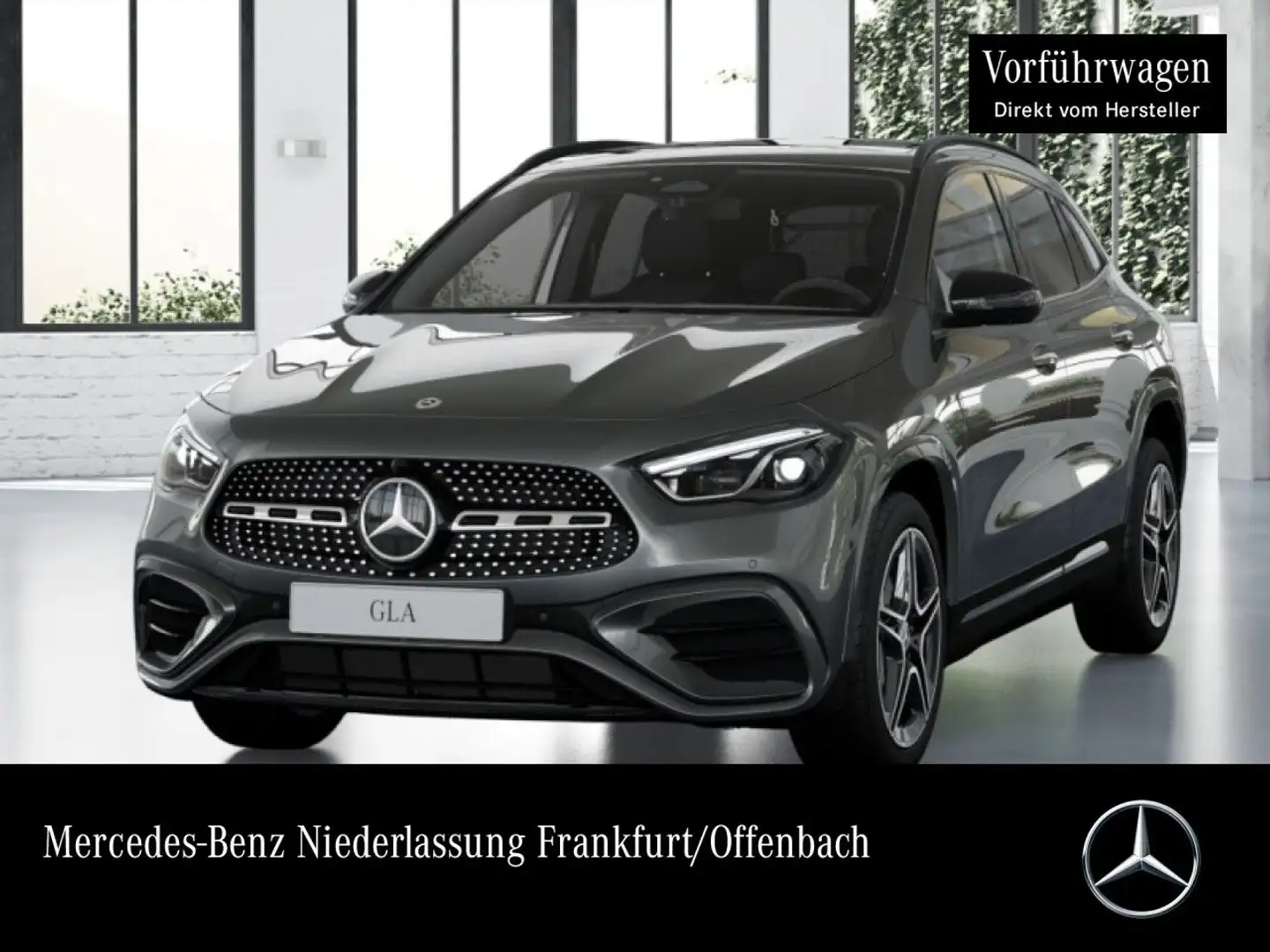 Mercedes-Benz GLA 200 AMG+NIGHT+PANO+360°+AHK+MULTIBEAM+19"+7G Grau - 1