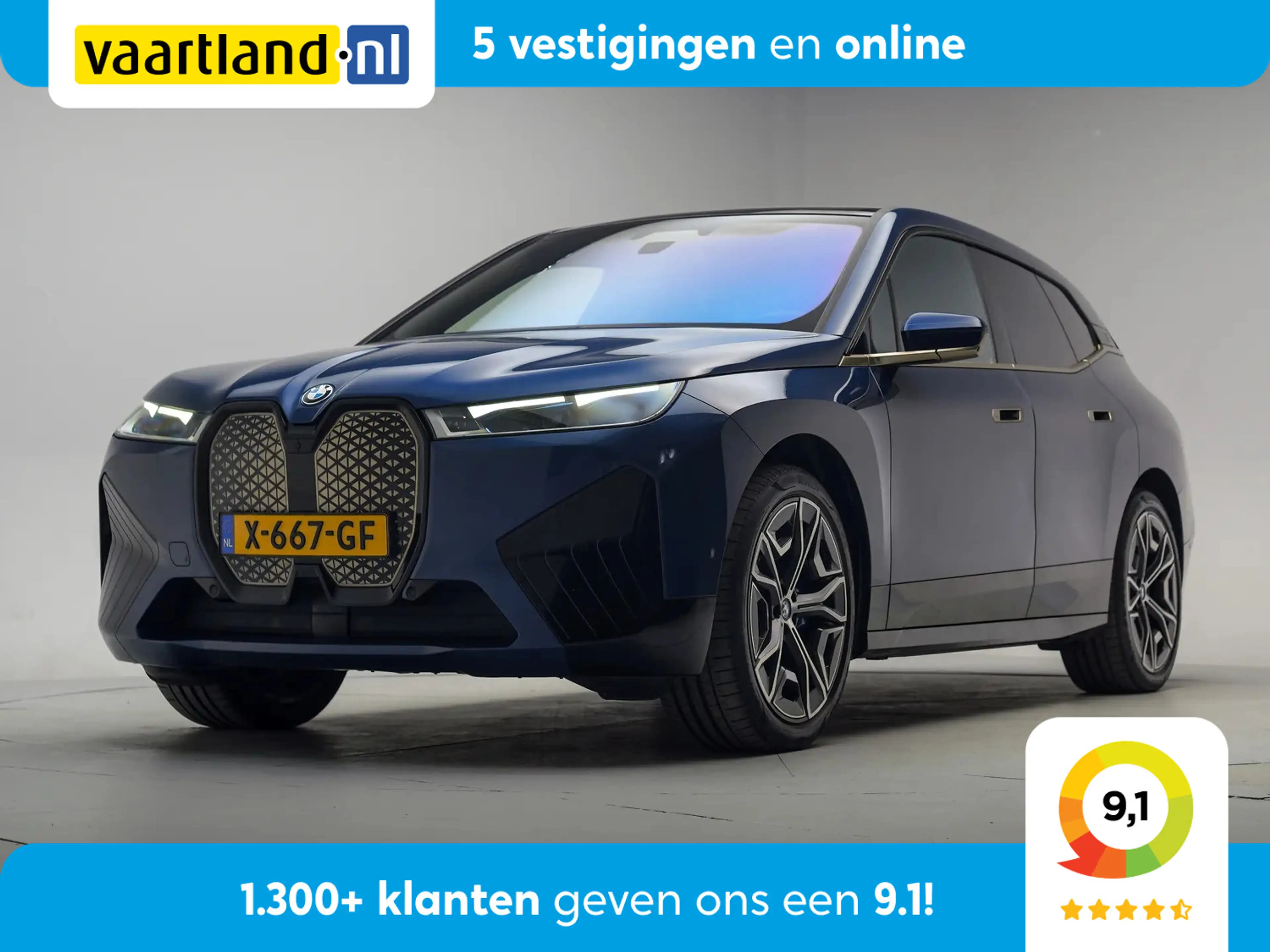 BMW iX xDrive50 High Executive 112 kWh [ Sportpakket Pano