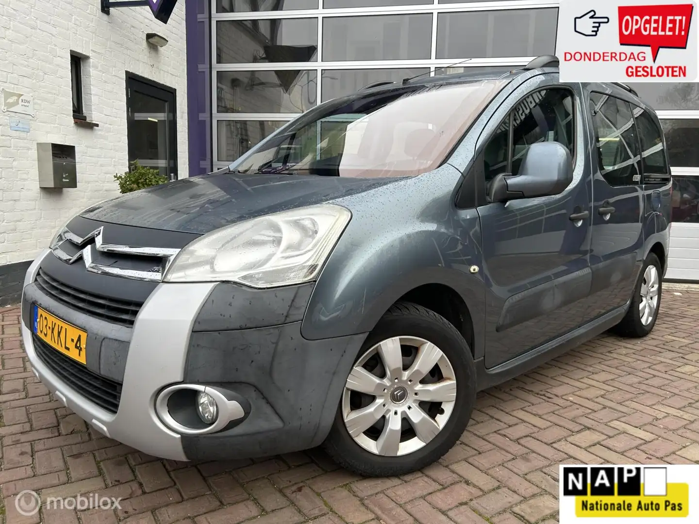 Citroen Berlingo combi 1.6 VTi 120 XTR * AIRCO * TREKHAAK * Grijs - 1