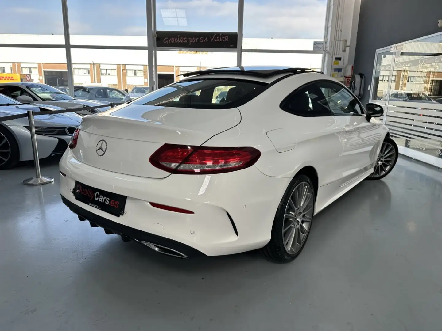 Mercedes-Benz C 220 Coupé 220d Blanco - 2