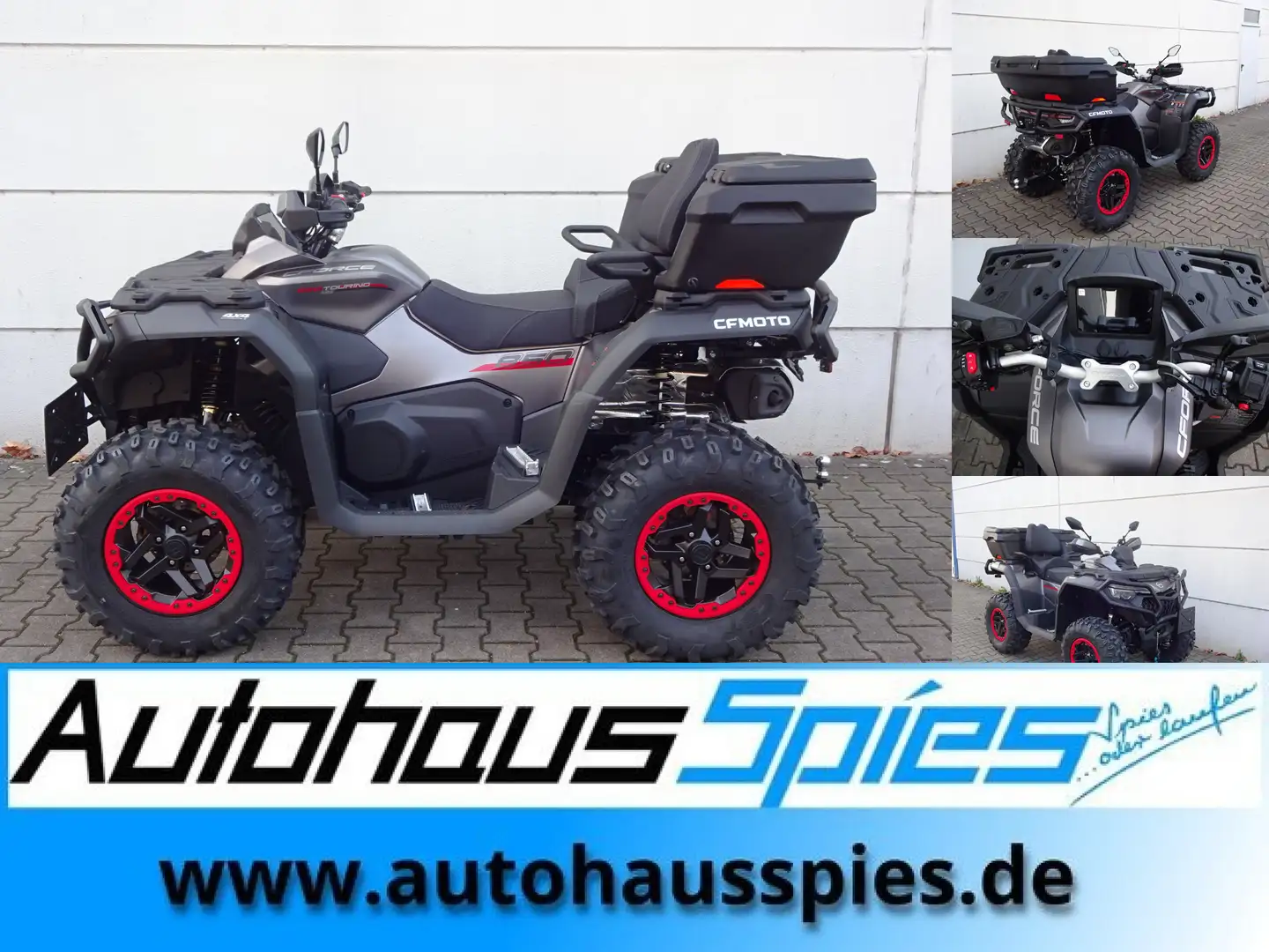 CFMOTO CForce 850 CForce 850 Touring ABS PRO EPS inkl Koffer T3B Szürke - 1