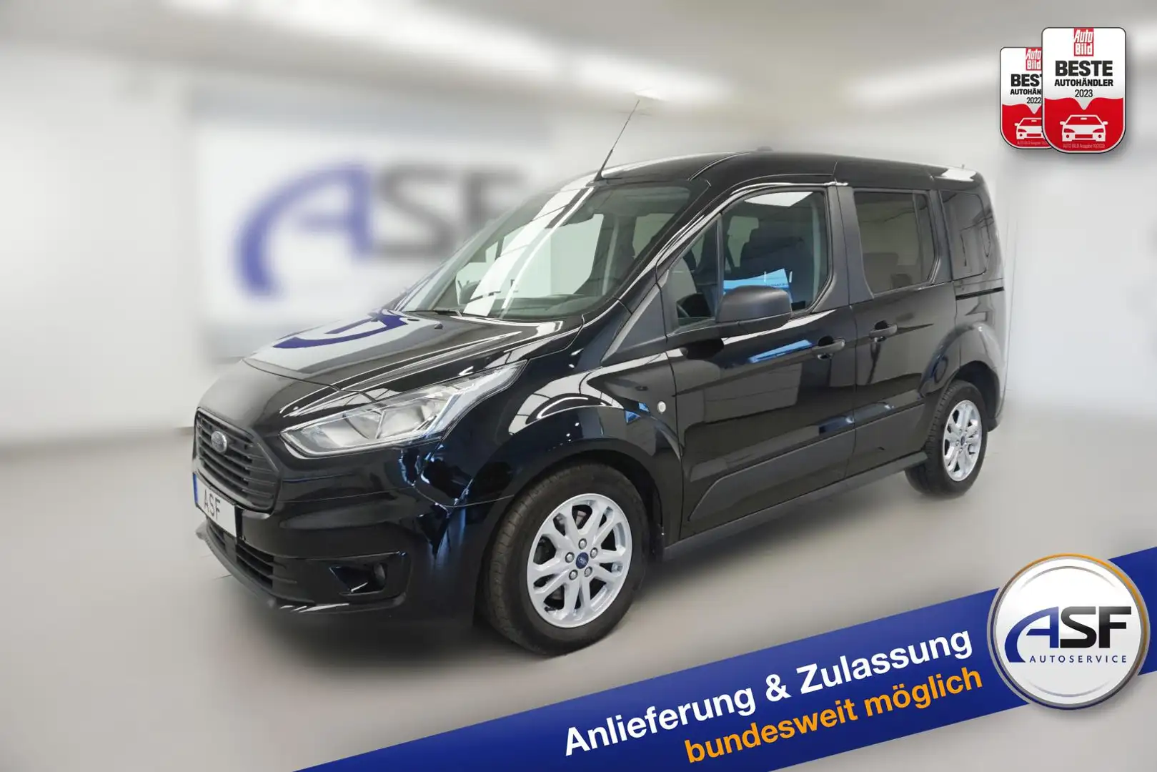 Ford Tourneo Connect Trend # Klima Tempomat Sitzh 74 kW (101 PS), Sc... Fekete - 1