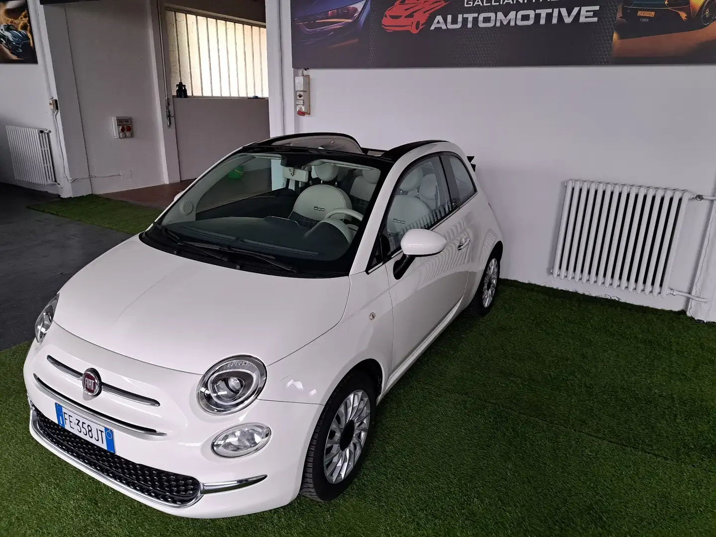 Fiat 500C 500C 1.2 Lounge 69cv Bianco - 1