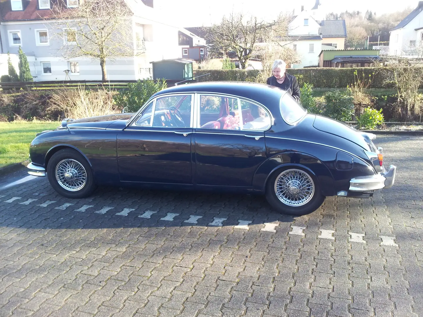 Jaguar MK II 3,4 Blau - 1