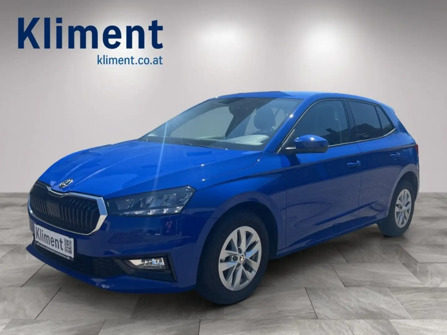 Skoda Fabia Ambition 1,0 TSI Blau - 1