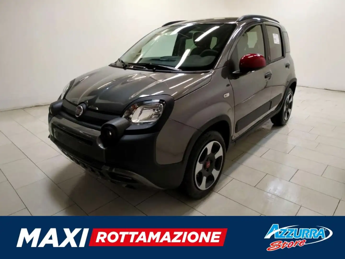 Fiat Panda Panda 1.0 firefly hybrid (Red) s&s 70cv 5 posti Gris - 1