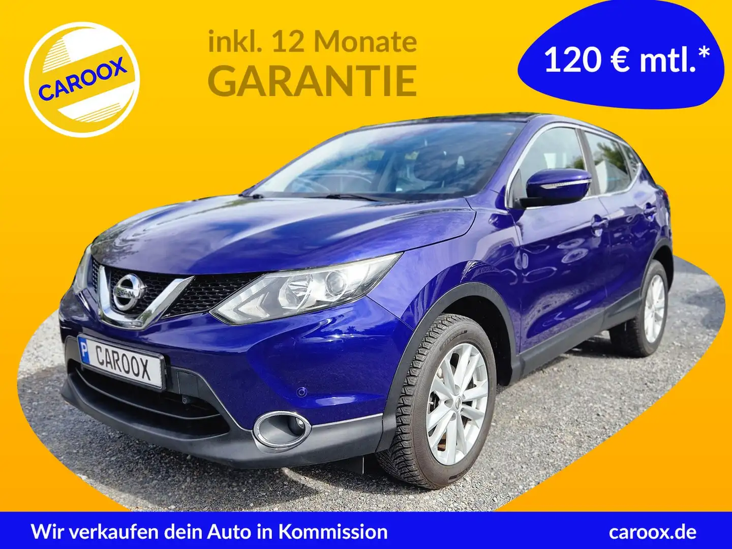Nissan Qashqai Acenta 1.2 DIG-T Bleu - 1