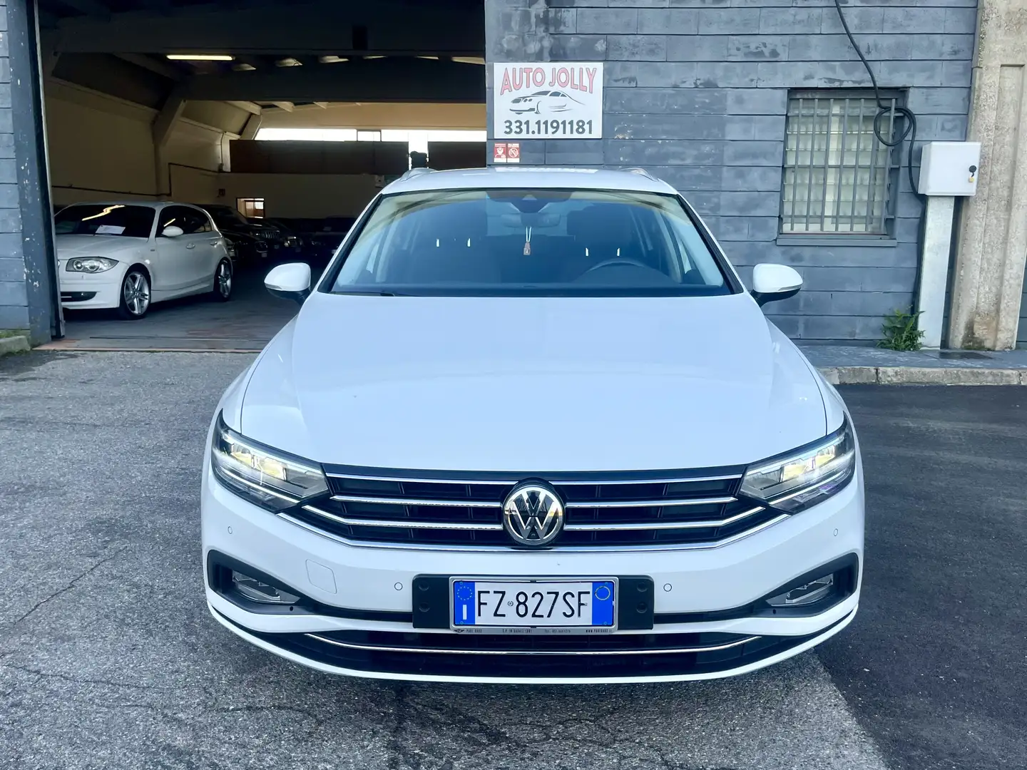 Volkswagen Passat Variant 1.6 TDI DSG Euro 6D-Temp Bianco - 2