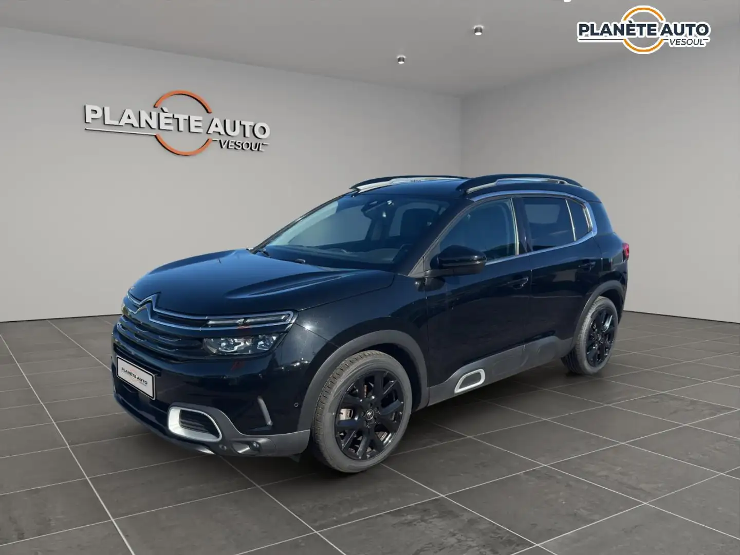 Citroen C5 Aircross 1.5 BlueHDi - 130 S\u0026S - BV EAT8  Shine.Chaine distri neuve Noir - 1