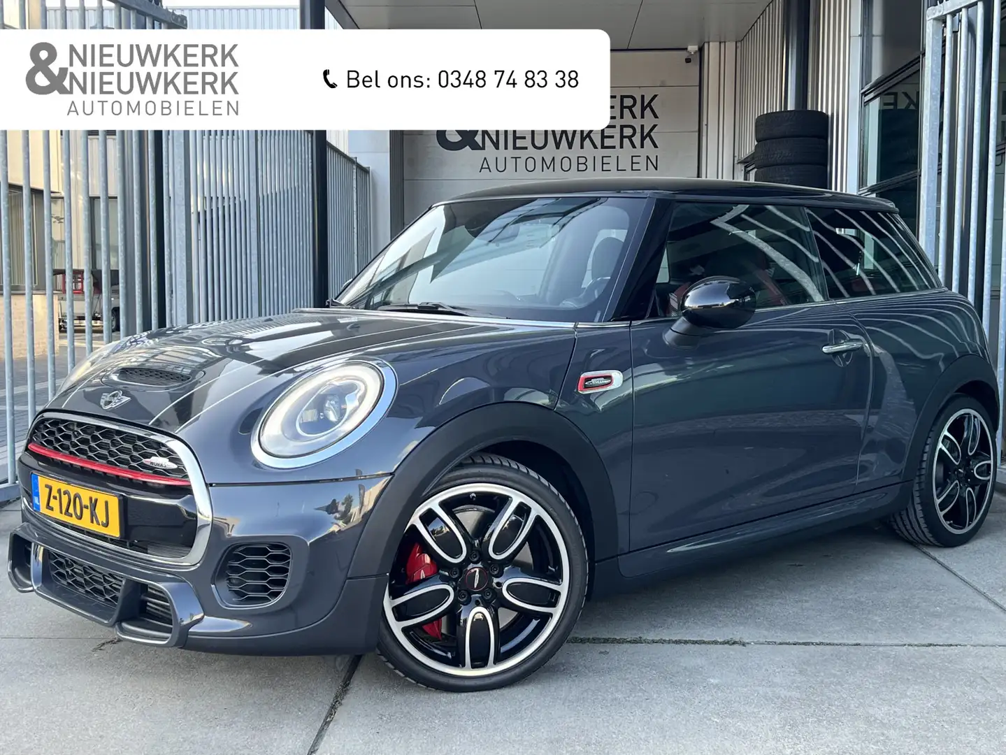 MINI John Cooper Works Mini 2.0 | AUTOMAAT | NAVI XL | HARMAN/KARDON | CR Gris - 1