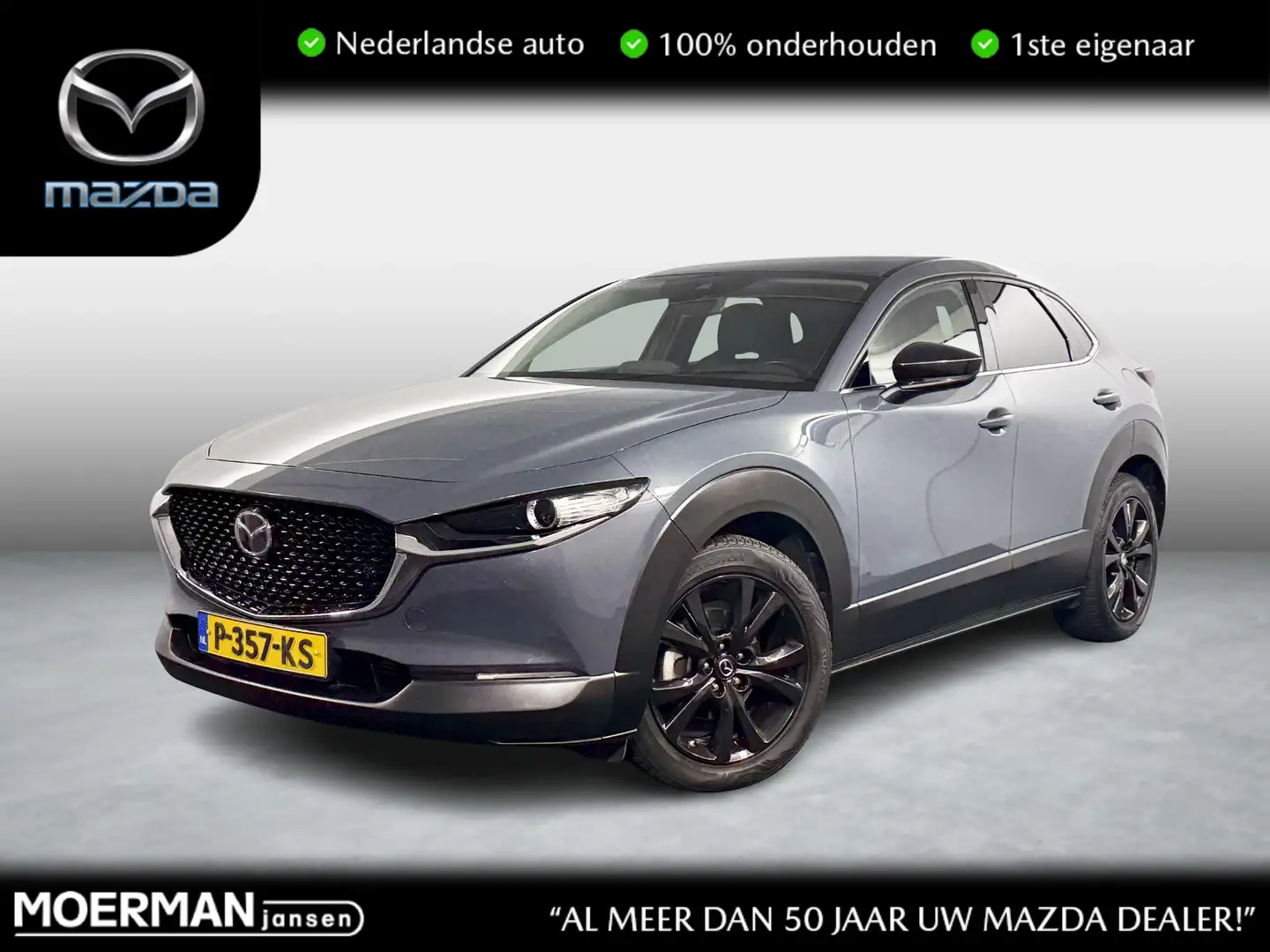 Mazda CX-30 2.0 e-SkyActiv-G M Hybrid Sportive / Automaat / Tr Grau - 1