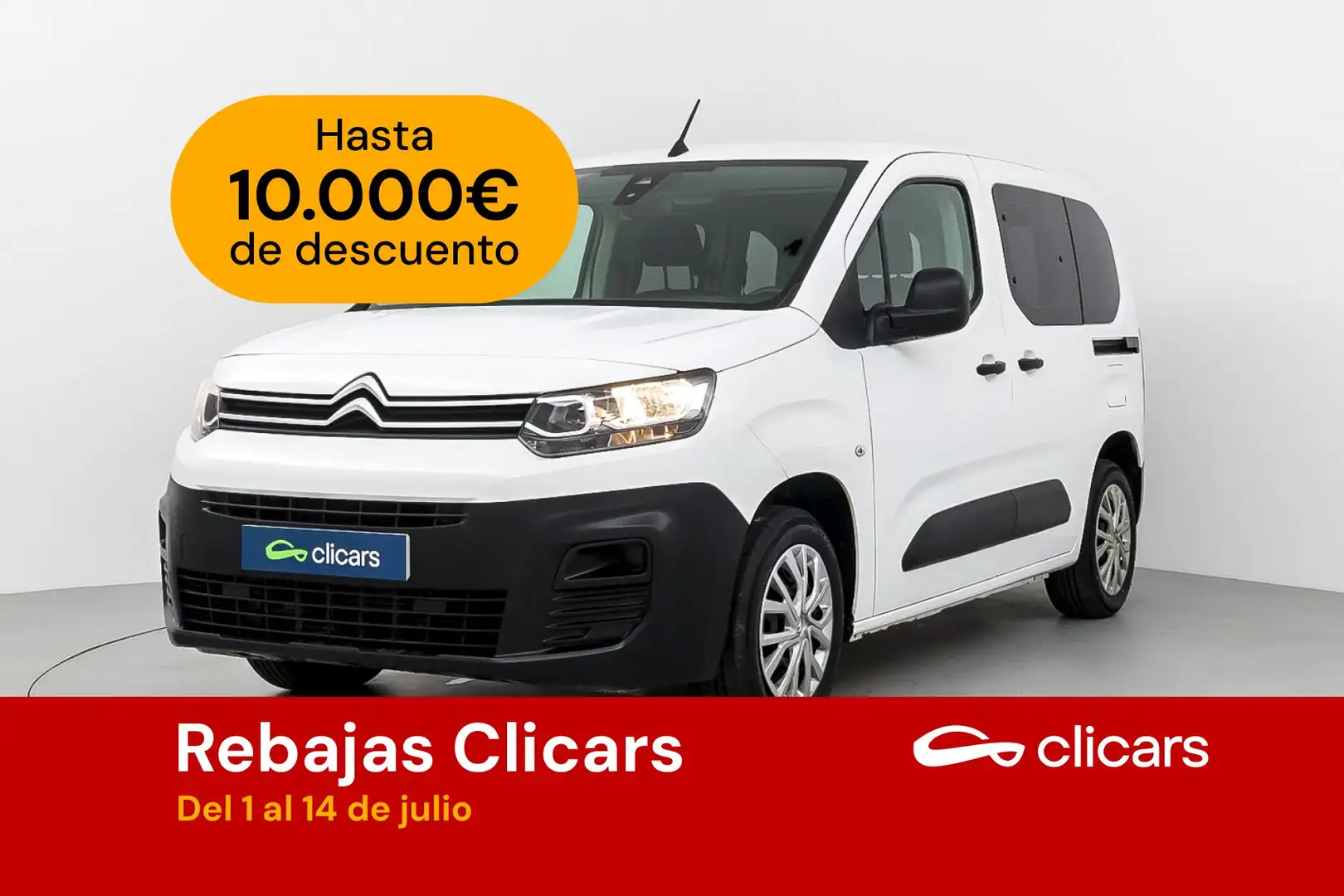 Citroen Berlingo BlueHDi S&S Talla M Live Pack 100 Blanco - 1