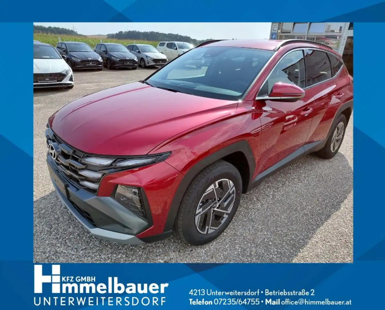 Hyundai TUCSON NX4 Jubile 1,6 T-GDi 2WD 48V Rot - 1