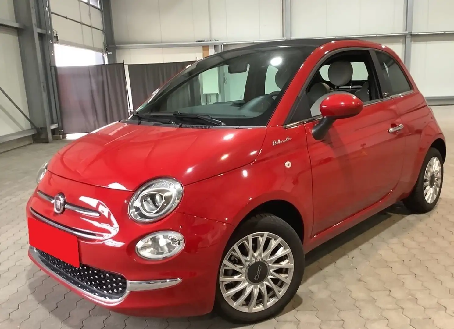 Fiat 500C 1.0 Mild-Hybrid Dolcevita Rot - 1