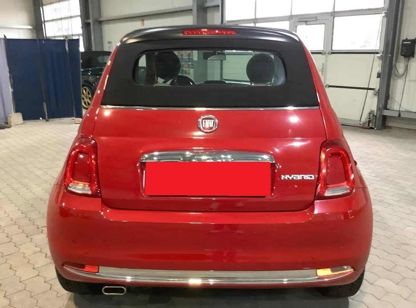 Fiat 500C 1.0 Mild-Hybrid Dolcevita Rot - 2