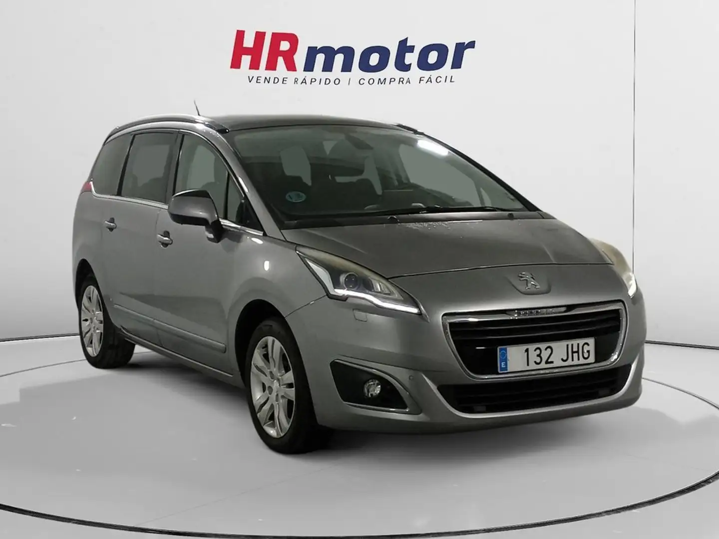 Peugeot 5008 1.6 BlueHDI Allure 7 pl. 120 Gris - 1