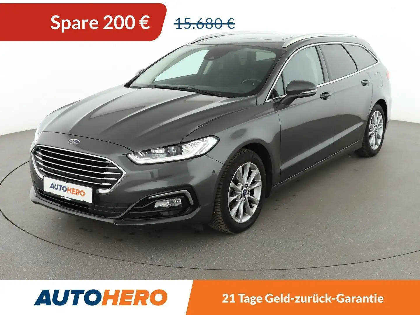 Ford Mondeo 1.5 EcoBoost Titanium *NAVI*LED*CAM*SHZ*TEMPO*ALU* Grau - 1