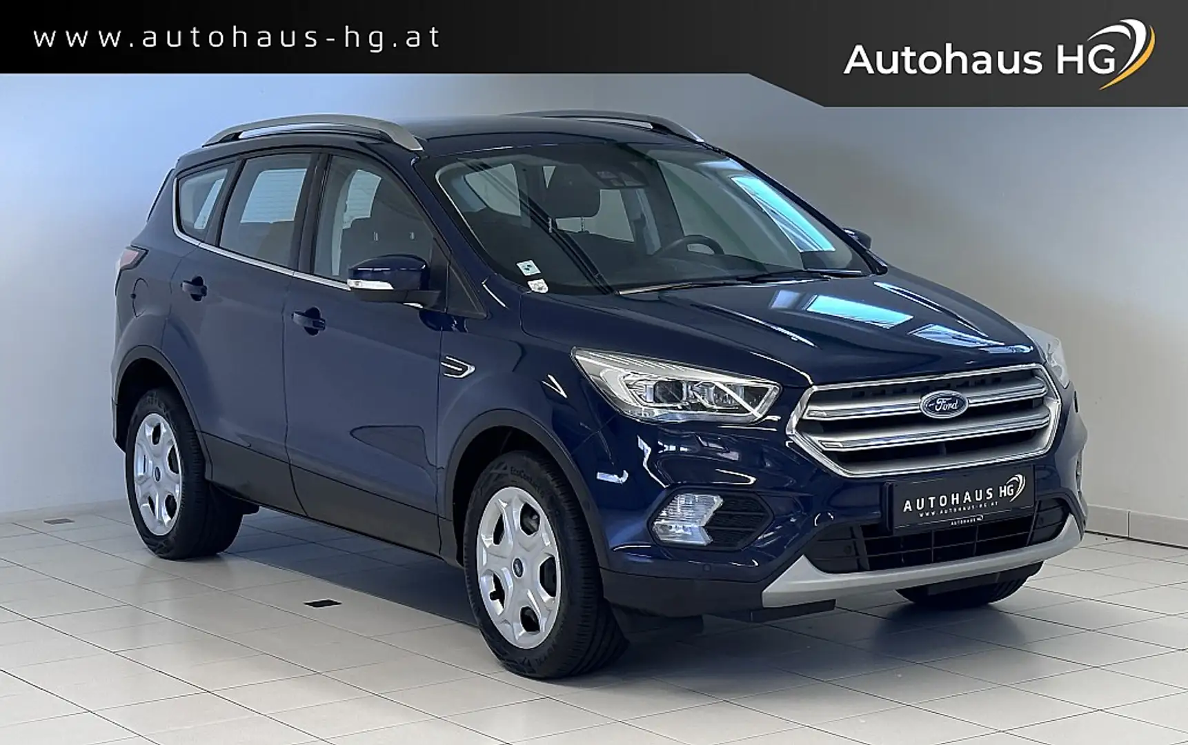 Ford Kuga 1,5 EcoBoost Trend*1.BESITZ*AHK*XENON*LED* Blau - 1