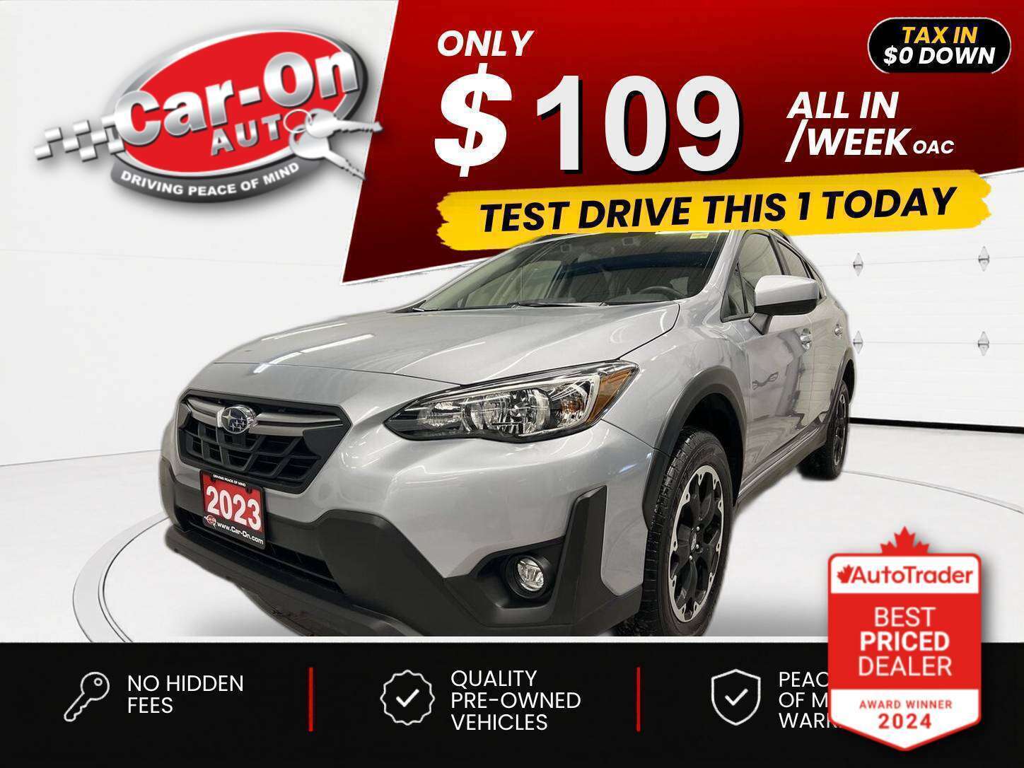 Silver 2023 Subaru Crosstrek SUV / Crossover Automatic