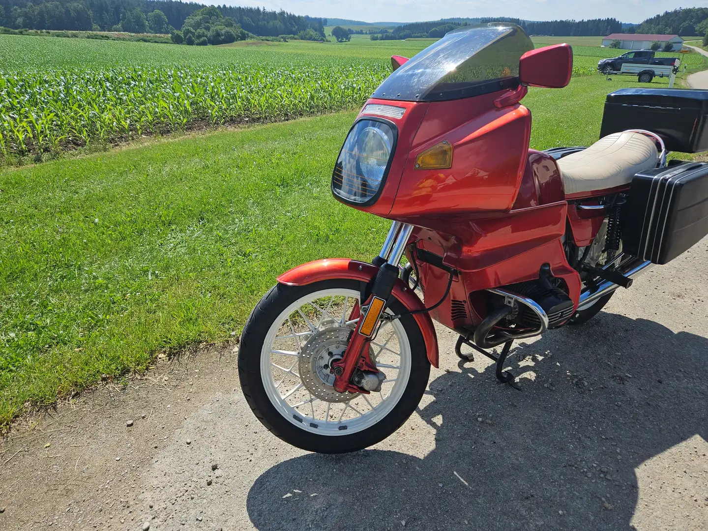 BMW R 100 RS Roşu - 2