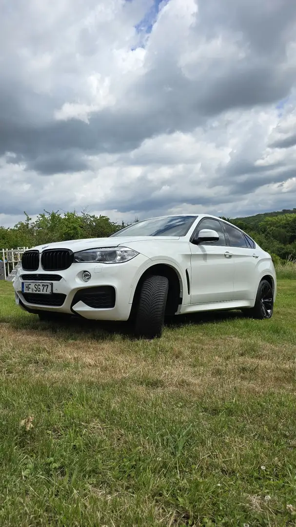 BMW X6 xDrive 30 d Weiß - 2