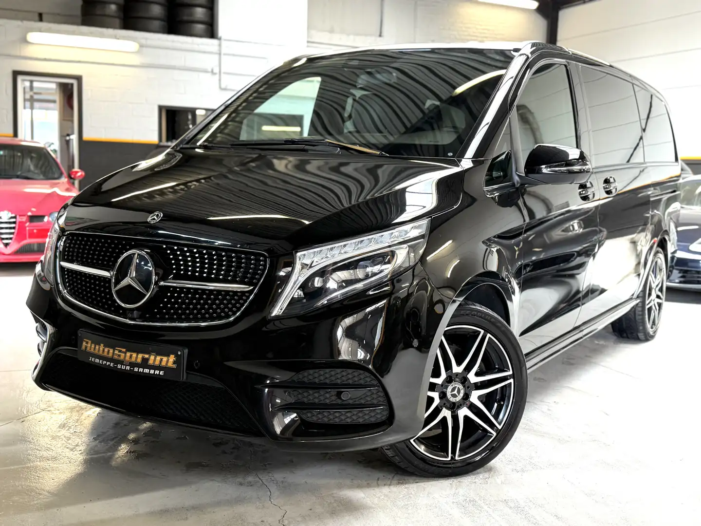 Mercedes-Benz V 300 V300/PACK AMG/TVA/SOUND SYSTÈME /4 MATIC/ LASER Zwart - 2