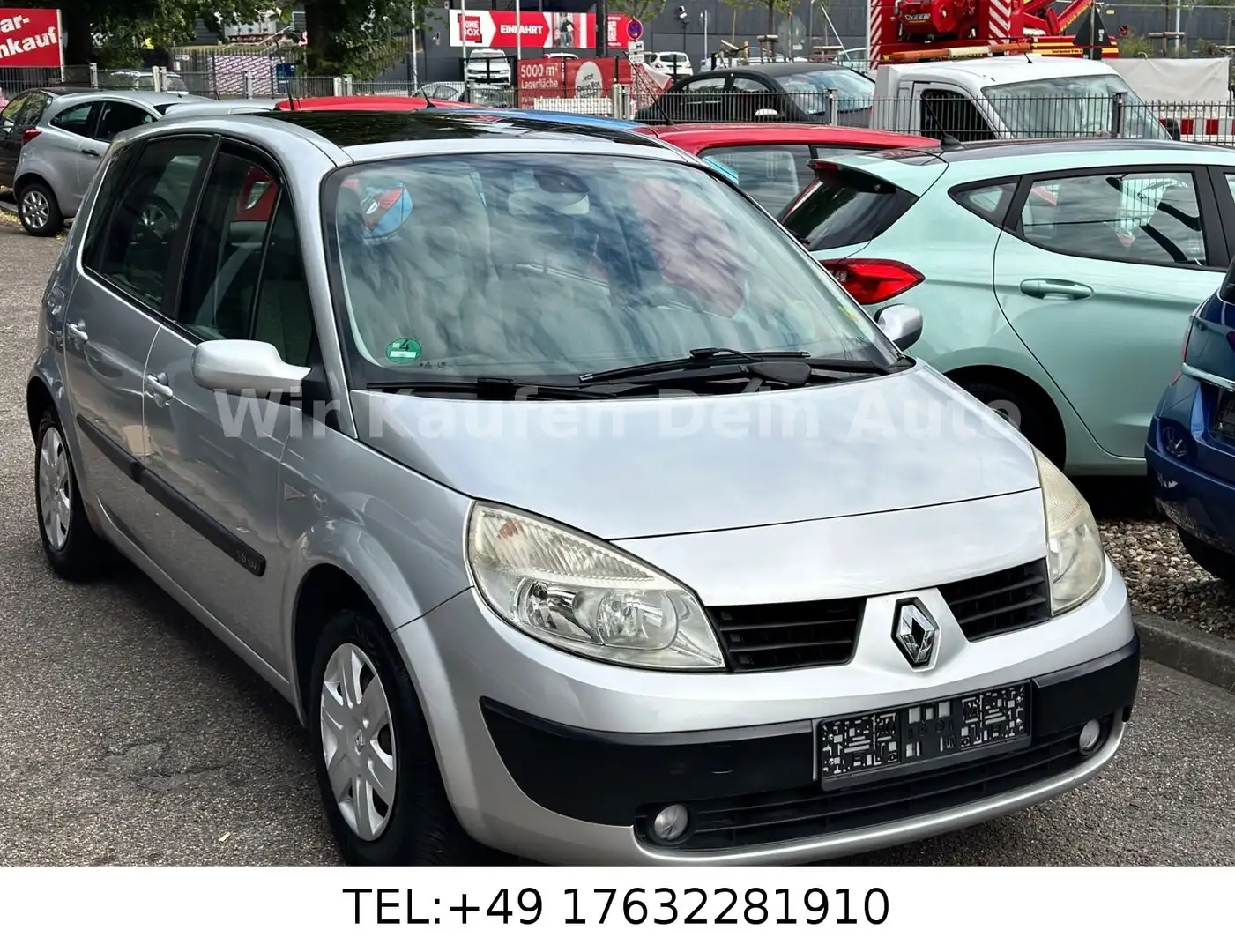 Renault Scenic II Avantage TÜV/INSP.NEU Grau - 1