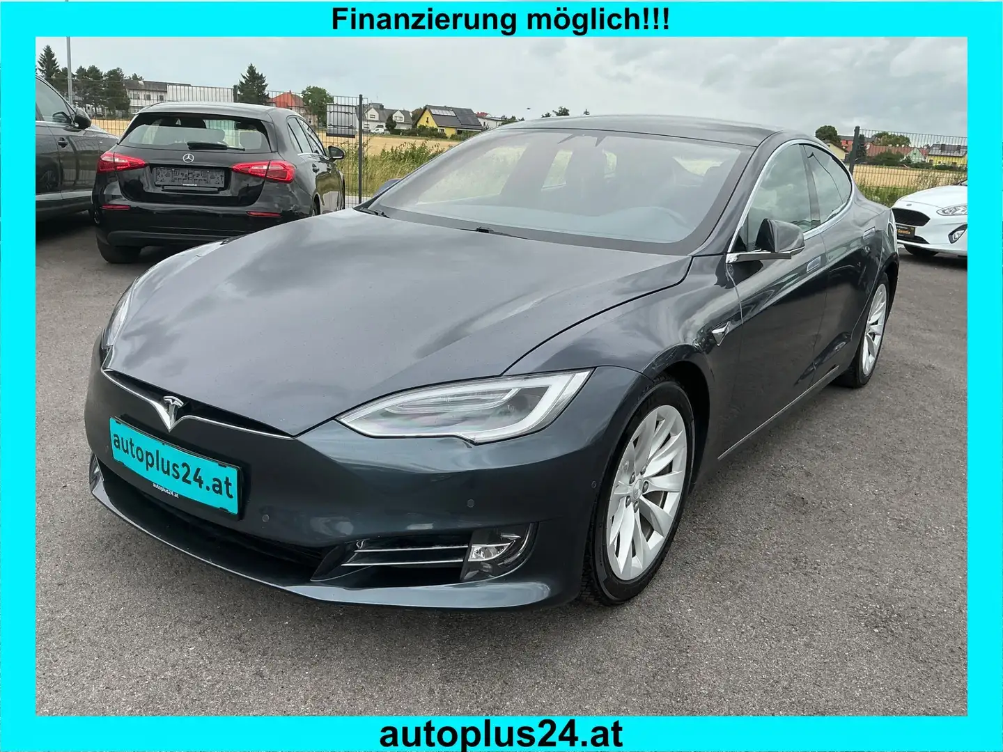 Tesla Model S 75kWh (mit Batterie) Szary - 1
