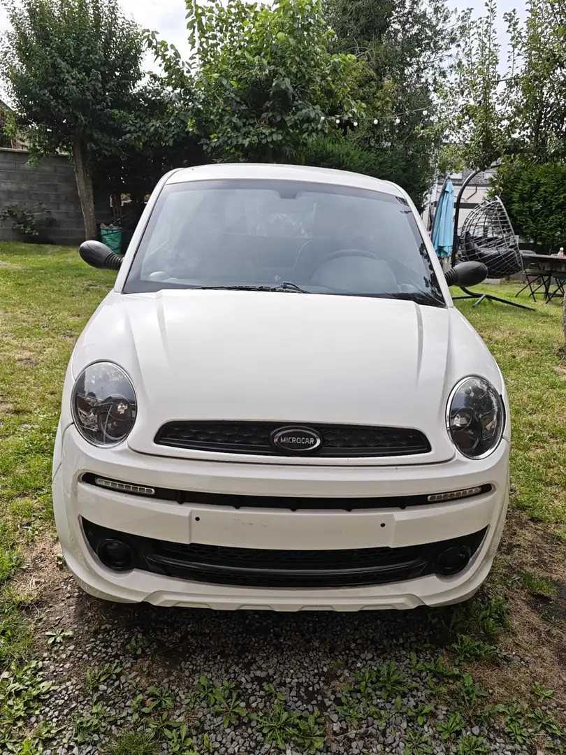 Microcar Due Permis AM Weiß - 1