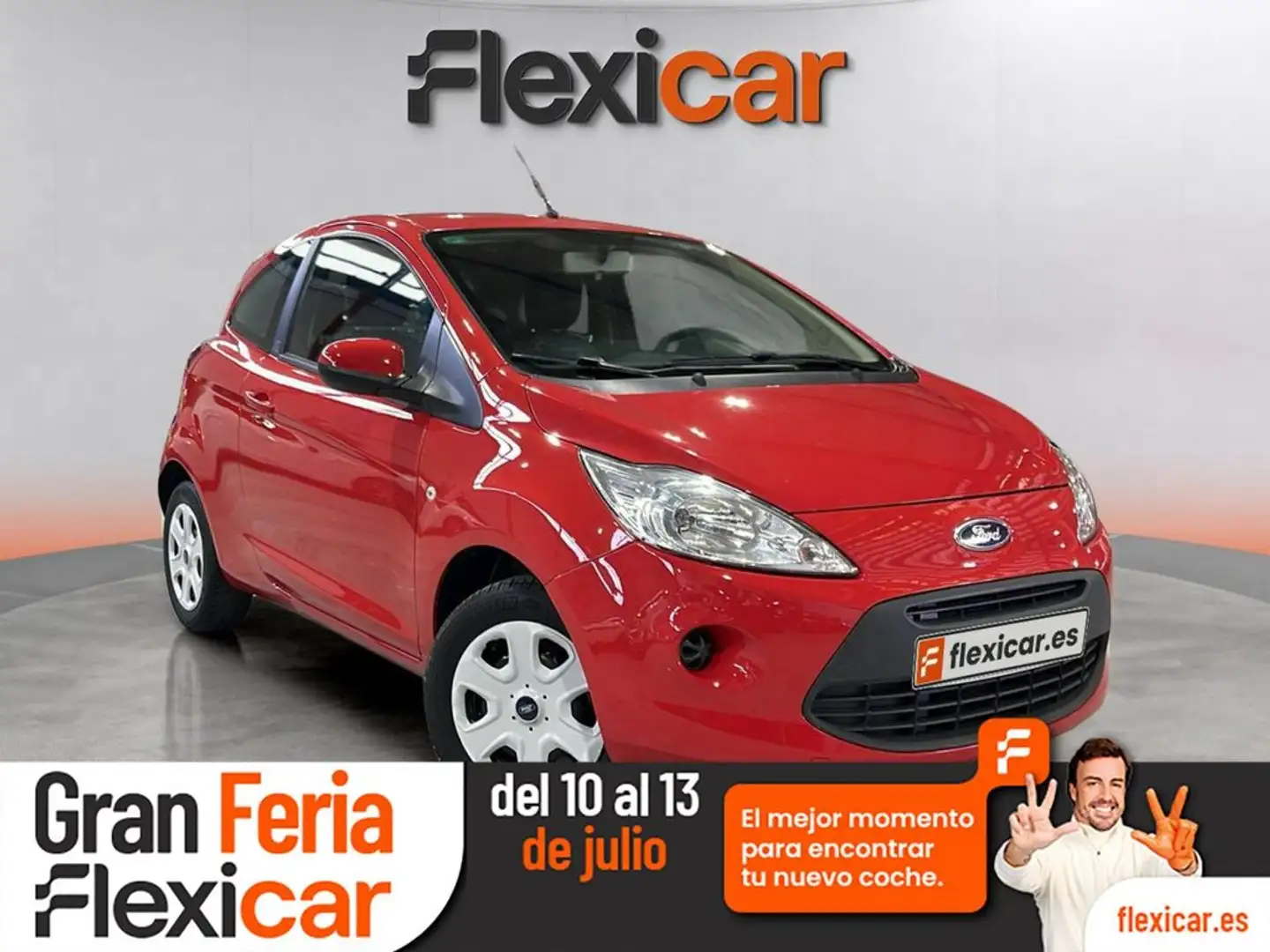 Ford Ka/Ka+ Black & White Ed. 1.2 Duratec A.-St.-St. Rojo - 1