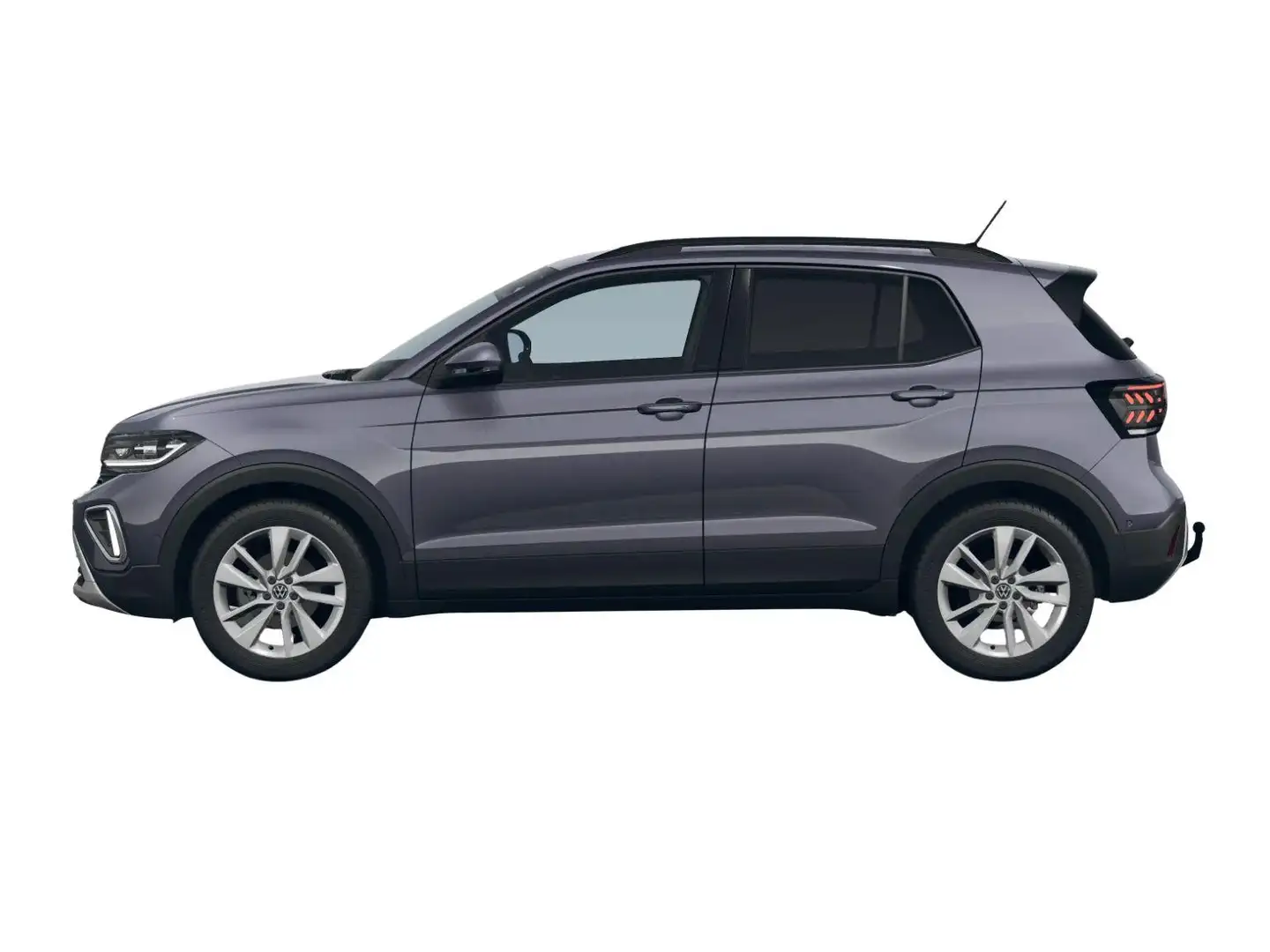 Volkswagen T-Cross LIFE 115PS DSG AHK+IQ.Light+ACC+Parklenk+Kamera... Grau - 2