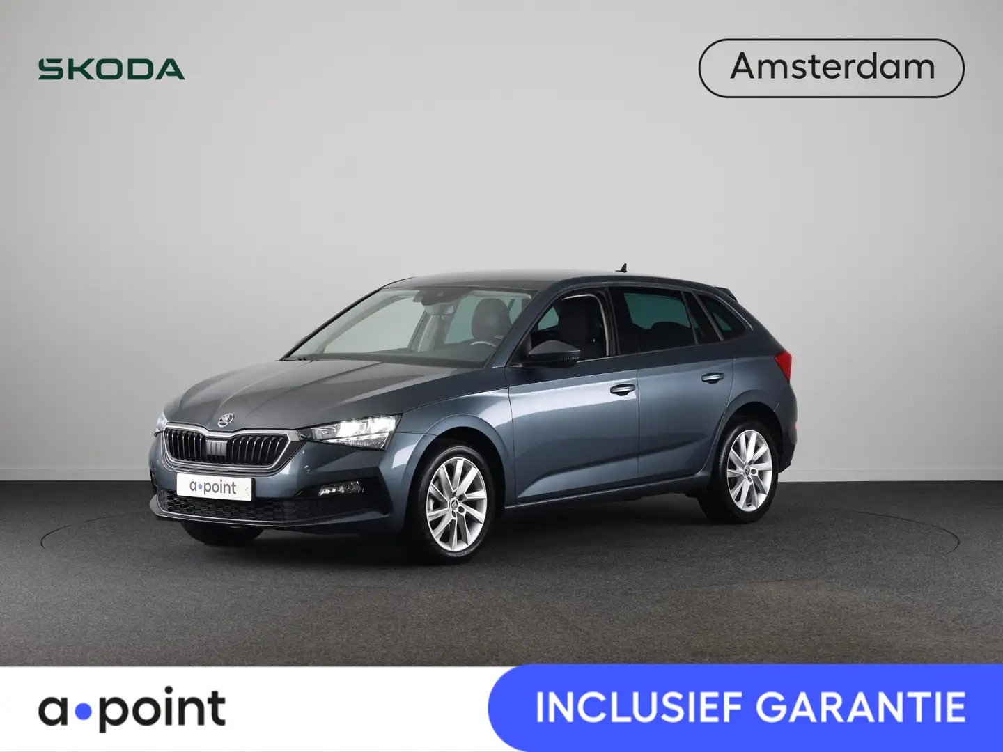 Skoda Scala 1.0 TSI Ambition 110 pk | Navigatie via App | Park Gris - 1
