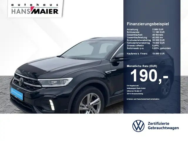 Volkswagen T-Roc R-Line TDI 6-Gang Navi Matrix Pano Kam