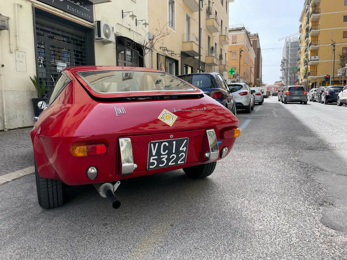 Lancia Flavia fulvia Zagato Czerwony - 2