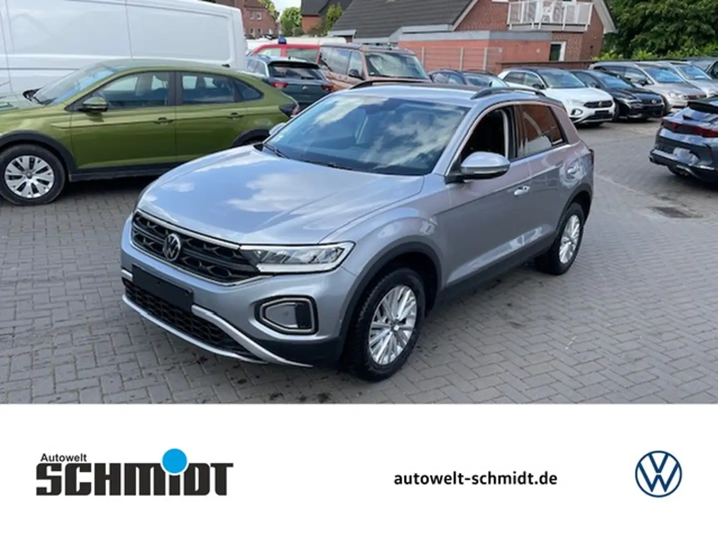Volkswagen T-Roc 1.0TSi Life R-Kamera ACC NaviMedia LED Sitzheiz. Grau - 1