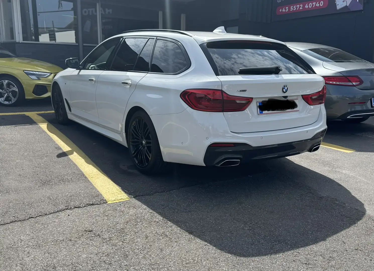 BMW 540 540d xDrive Weiß - 2