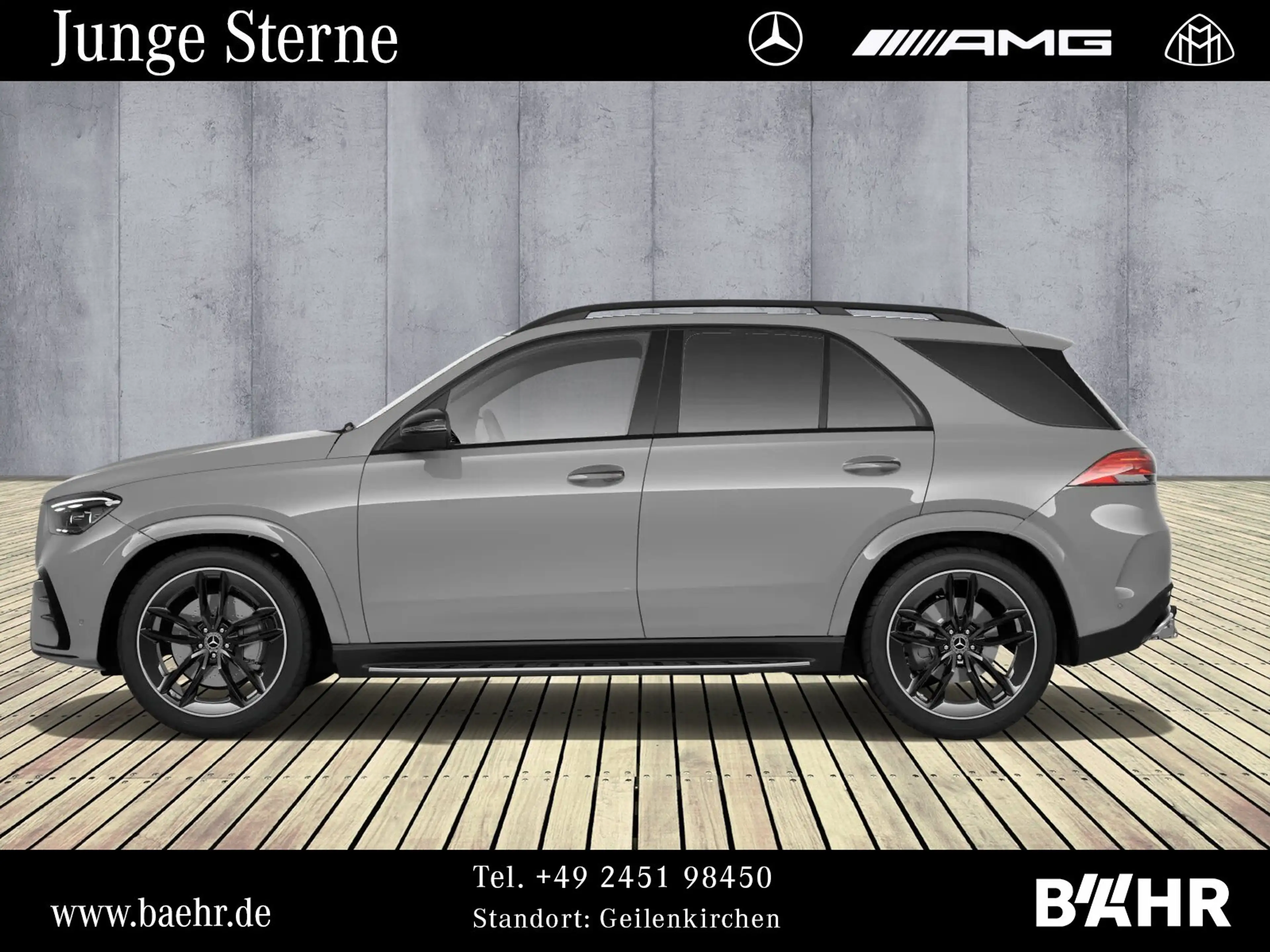 Mercedes-Benz GLE 450 GLE 450 d 4M AMG+Night/Pano/AHK/Airmatic/LMR-22" — photo 3
