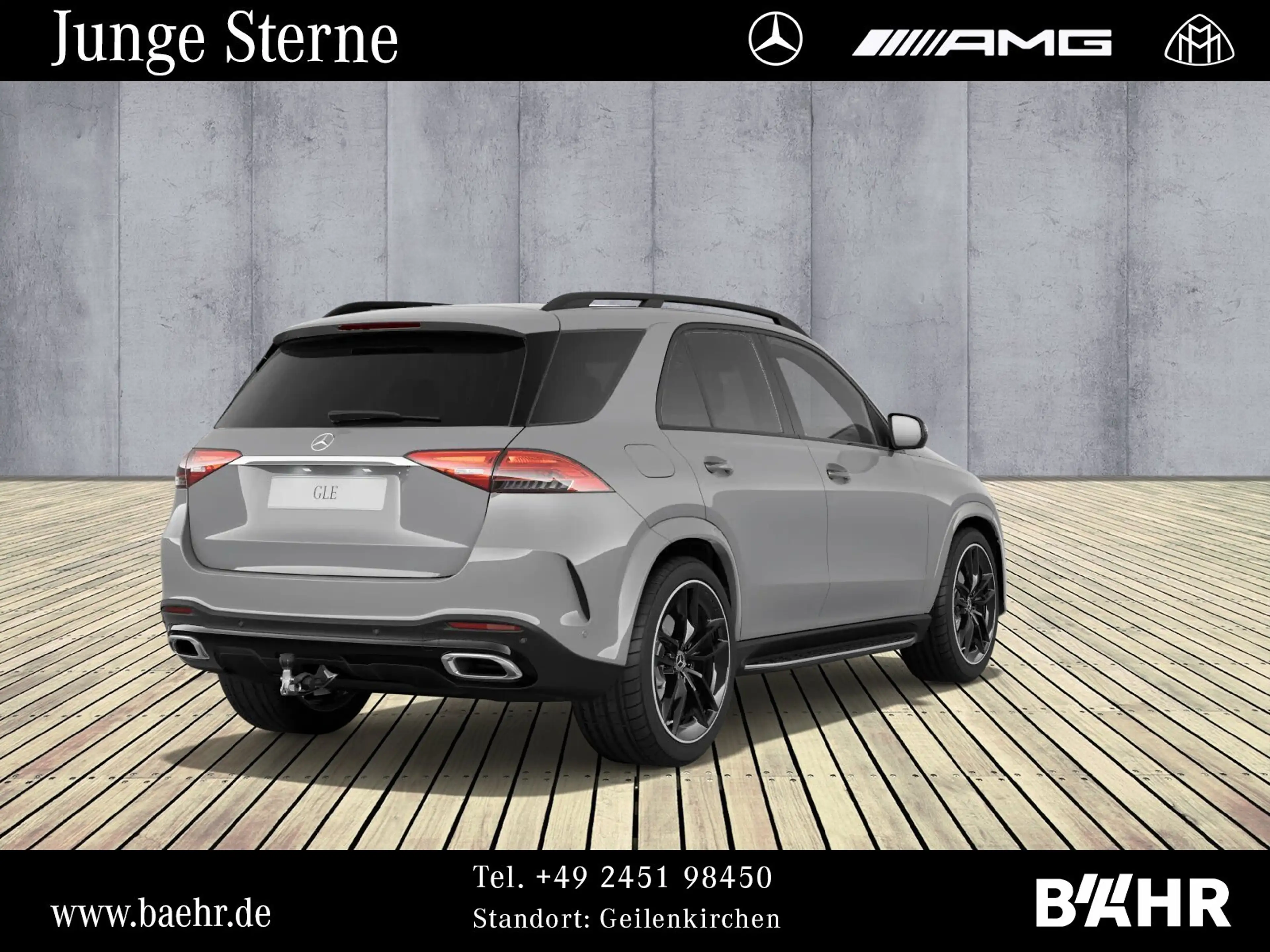 Mercedes-Benz GLE 450 GLE 450 d 4M AMG+Night/Pano/AHK/Airmatic/LMR-22" — photo 2