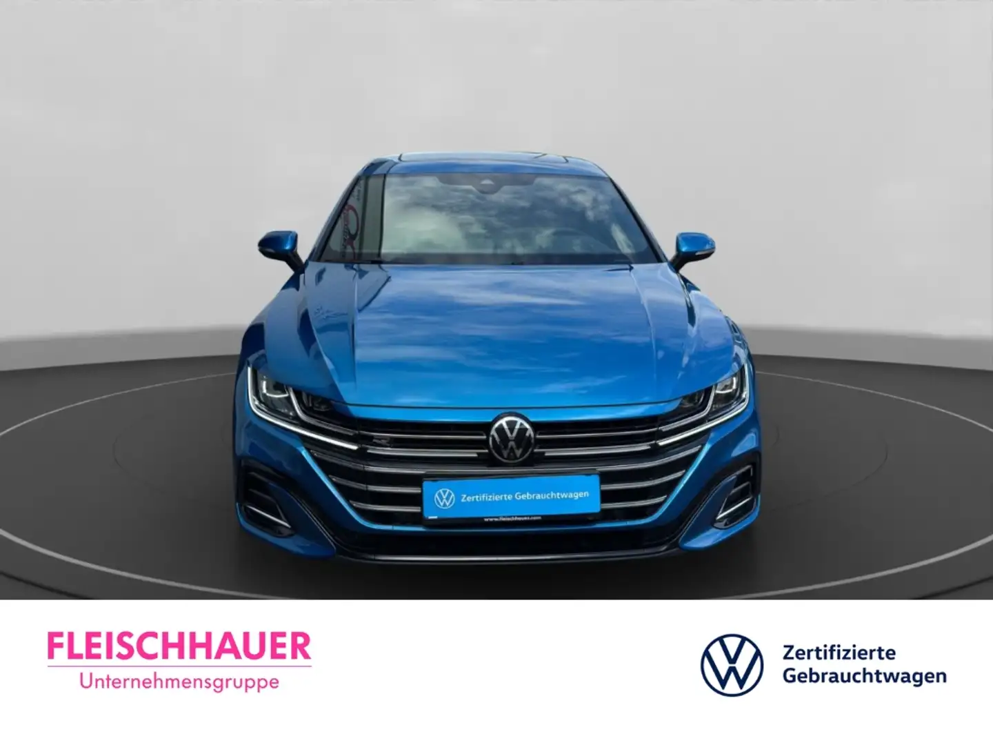 Volkswagen Arteon 2,0TDI Shooting Brake R-Line 4Motion Matrix+Leder+ Bleu - 2