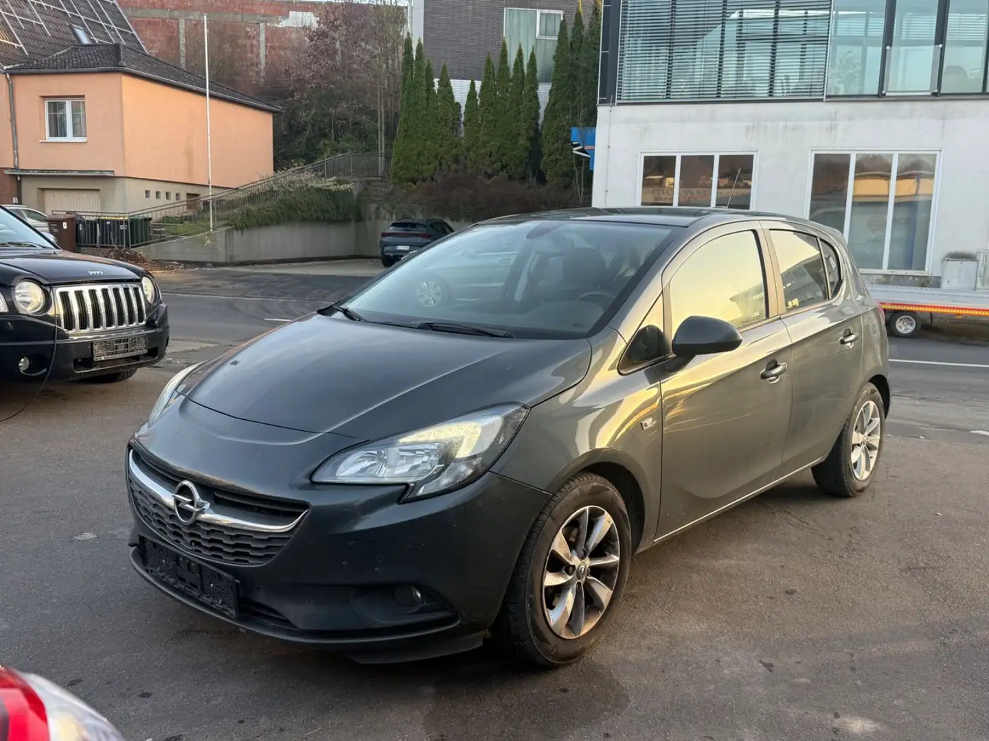 Opel Corsa E ON 1.4 Kamera PDC LED UNFALL Grigio - 1