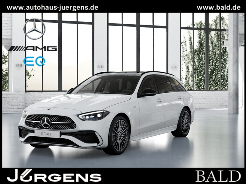 Mercedes-Benz C 300 de T AMG+Pano+AHK+Kamera+Night