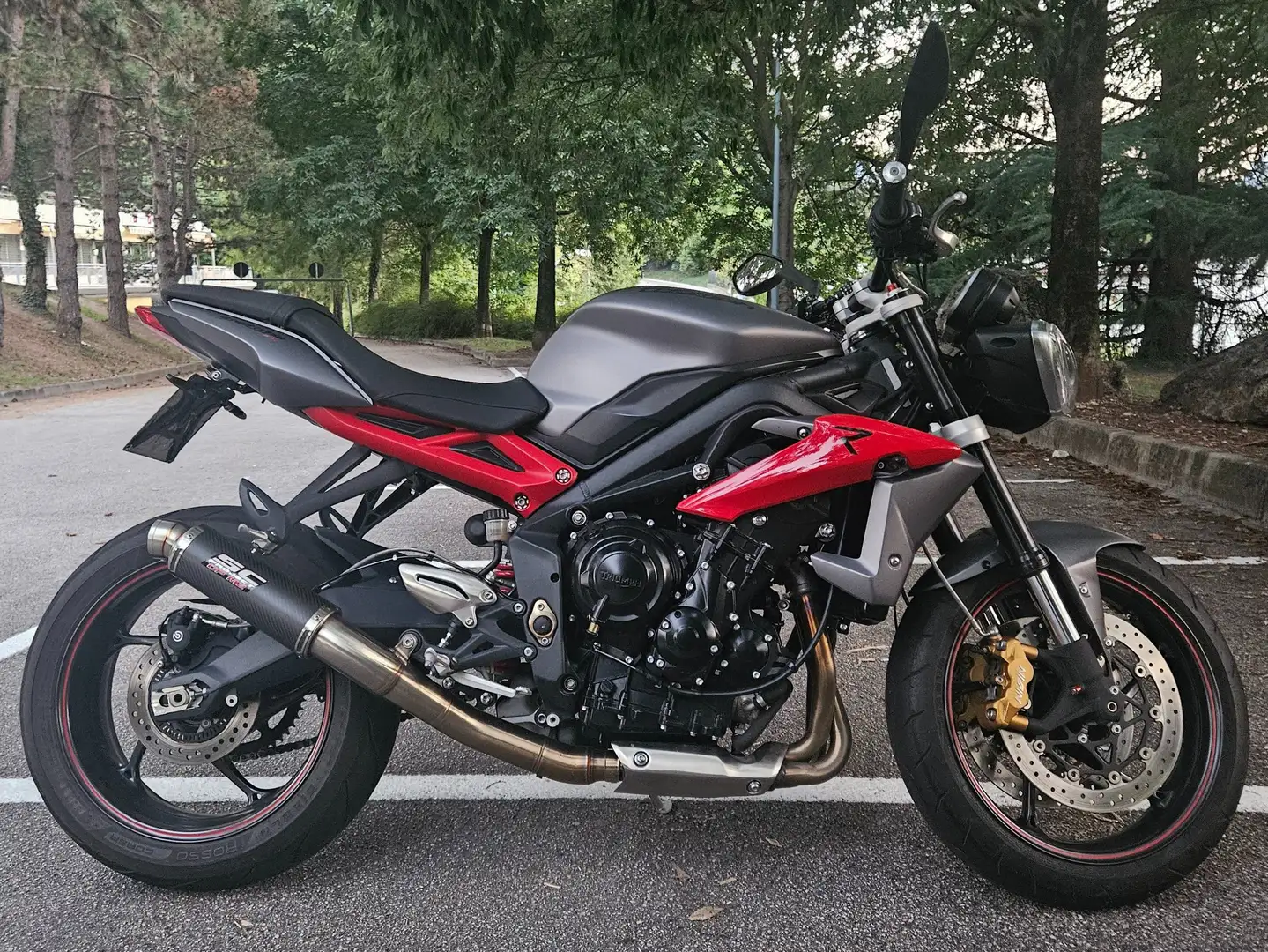 Triumph Street Triple R 675 ABS 2013 Grigio - 2