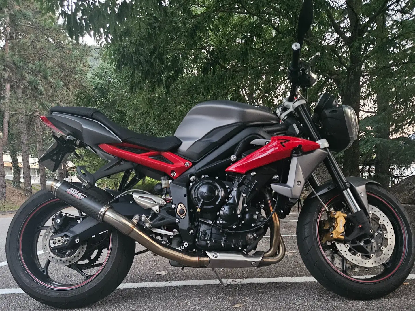 Triumph Street Triple R 675 ABS 2013 Grigio - 1