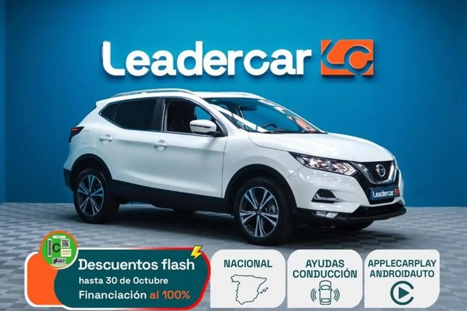 Nissan Qashqai DIG-T 103 kW (140 CV) E6D N-STYLE Blanco - 1
